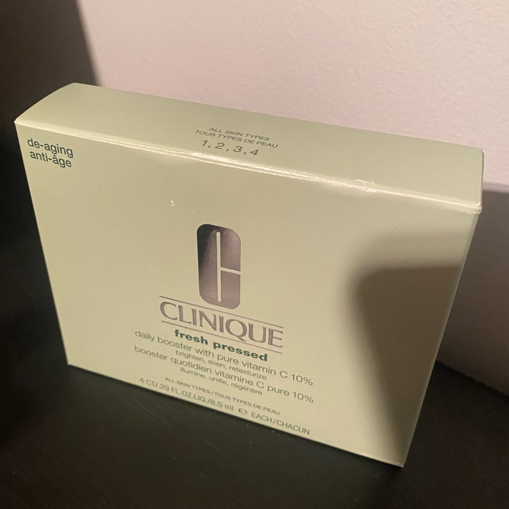 Clinique Fresh Pressed Daily Booster with Pure Vitamin C 10%